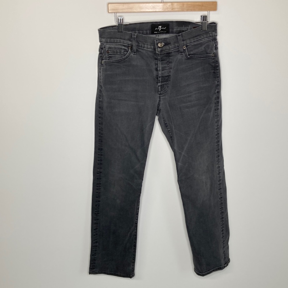 7 FOR ALL MANKIND | Straight Gray Jean | 31